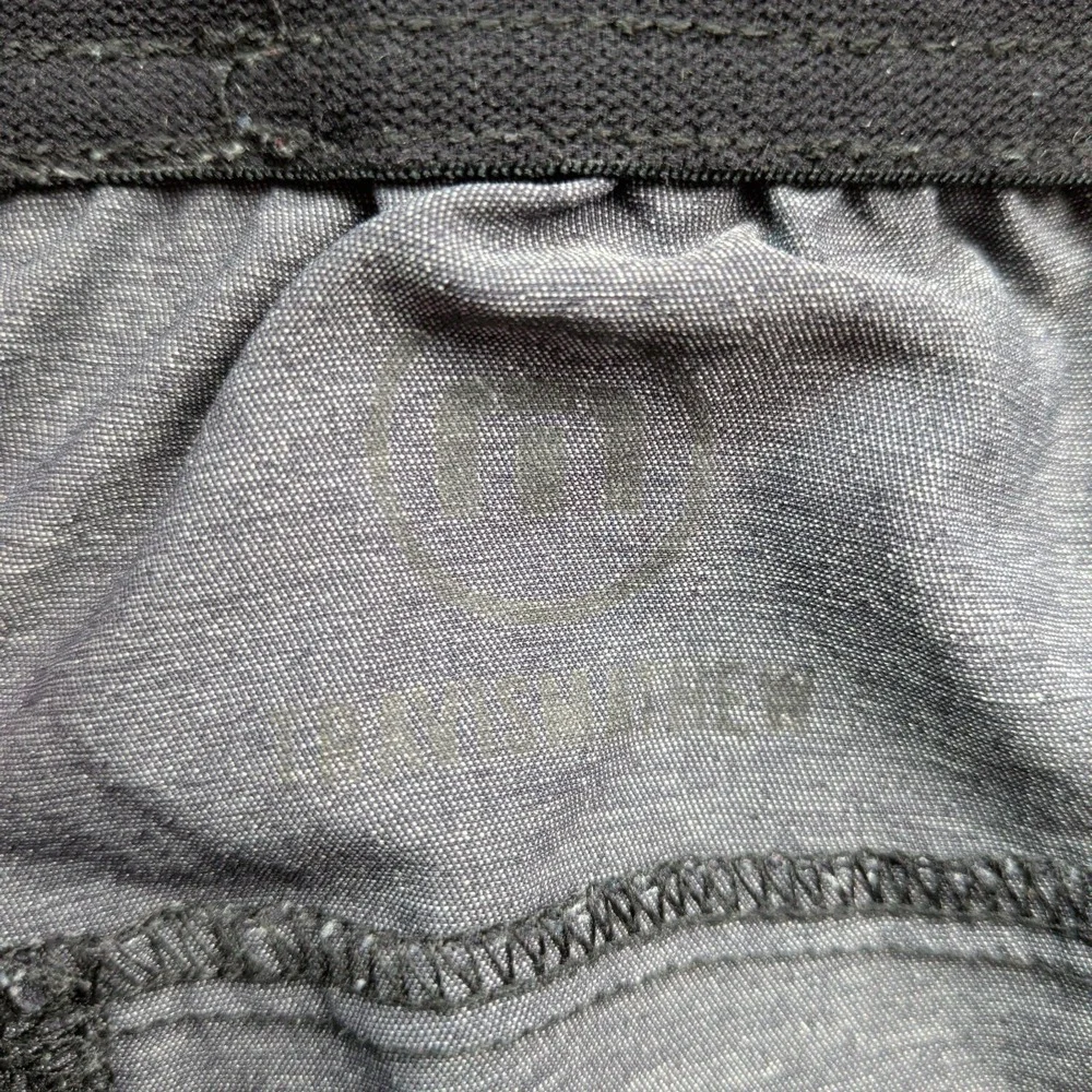 Travis Mathew Jogger Pants‎ Mens Small Black Elastic Waist Zip Pockets Golf